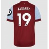 West Ham United Edson Alvarez #19 Hemmatröja 2023-24 Korta ärmar